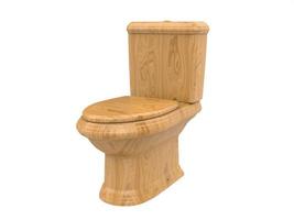 hout wc toilet watercloset 3d illustratie 3d illustratie3d illustratie foto