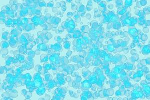 abstracte achtergrond textuur blauwe bubbels voor background foto