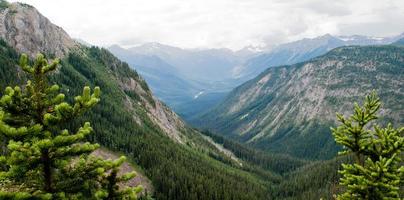 Alberta kijkt uit over Brits Columbia foto