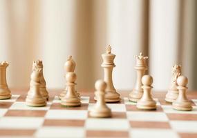luxe houten schaakspel