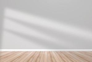 licht en schaduw decoratieve kamer achtergrond houten vloer abstract behang achtergrond ontwerp foto