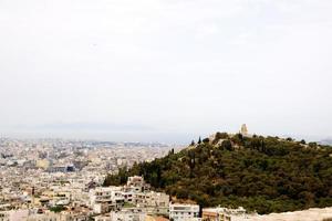 uitzicht op Athene foto