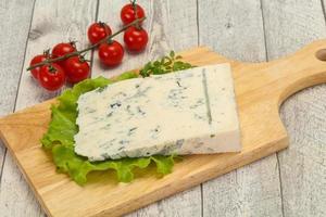 Italiaanse traditionele gorgonzola zachte kaas foto