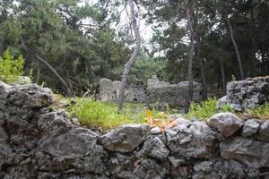 phaselis-ruïnes in turkije foto