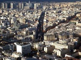 Luchtfoto van Parijs