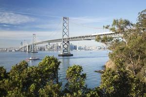 San Francisco en Bay Bridge foto