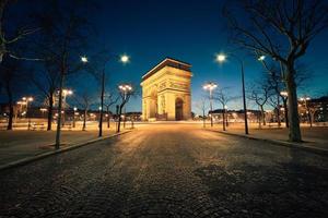 arc de triomphe, parijs foto