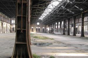 verlaten fabriek