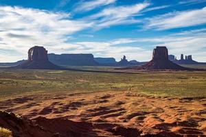 monument valley navajo tribal park, utah, Verenigde Staten foto