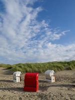 juist eiland in de Noordzee foto