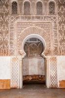 deurdecoratie in marrakech, marokko foto