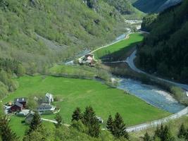 lentetijd bij flam in noorwegen foto