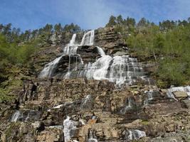 flam in noorwegen foto