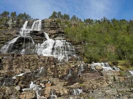 flam in noorwegen foto