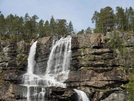 flam in noorwegen foto