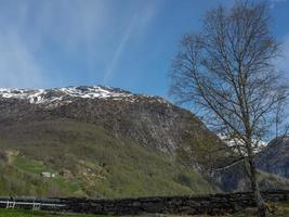 flam in noorwegen foto