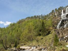 flam in noorwegen foto