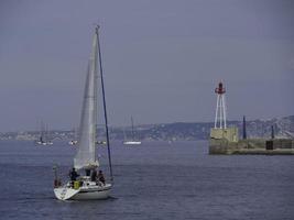 marseille aan de middellandse zee foto