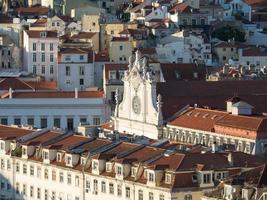 lissabon aan de rivier de Taag foto