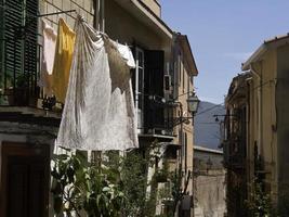 palermo op het eiland sicilia foto