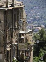 sicilia eiland met de stad palermo foto