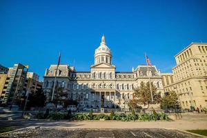 het stadhuis van baltimore, maryland foto