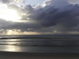 eiland spiekeroog in duitsland foto