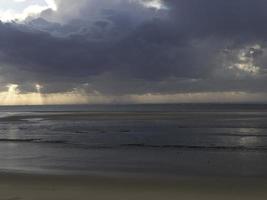 eiland spiekeroog in duitsland foto