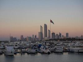 abu dhabi in de verenigde arabische emiraten foto