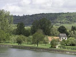 rivier de seine in frankrijk foto