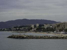 de stad van cannes in frankrijk foto