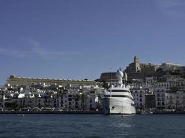 het eiland ibiza in spanje foto