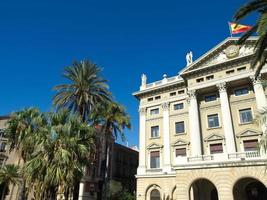 de stad barcelona in spanje foto