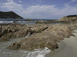 ajaccio op het eiland corsica foto