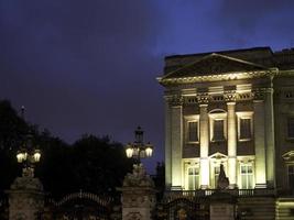 londen stad bij nacht foto