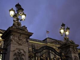 londen stad bij nacht foto