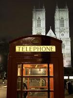 londen stad bij nacht foto