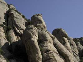 klooster montserrat in spanje foto