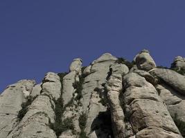 klooster montserrat in spanje foto