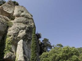 klooster montserrat in spanje foto