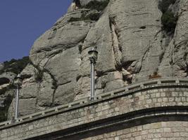 klooster montserrat in spanje foto