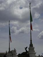 de stad rome in italië foto