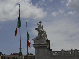 de stad rome in italië foto