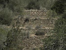 het eiland ibiza in spanje foto