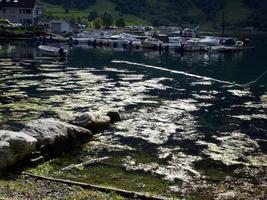 geiranger in noorwegen foto