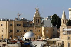 de stad Jeruzalem is de hoofdstad van de staat Israël. 22 april 2017. foto