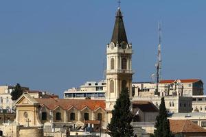 de stad Jeruzalem is de hoofdstad van de staat Israël. 22 april 2017. foto