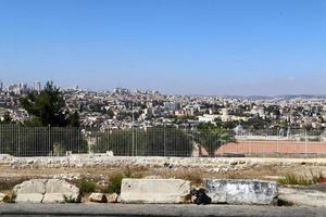 de stad Jeruzalem is de hoofdstad van de staat Israël. 22 april 2017. foto