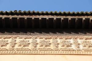 saadiens graven in marrakech in marokko foto