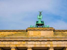 hdr brandenburger tor berlijn foto